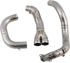 AKRAPOVIC Header - Titanium - Indian FTR 1200 / FTR 1200 S 2019-2022 E-IN12E1