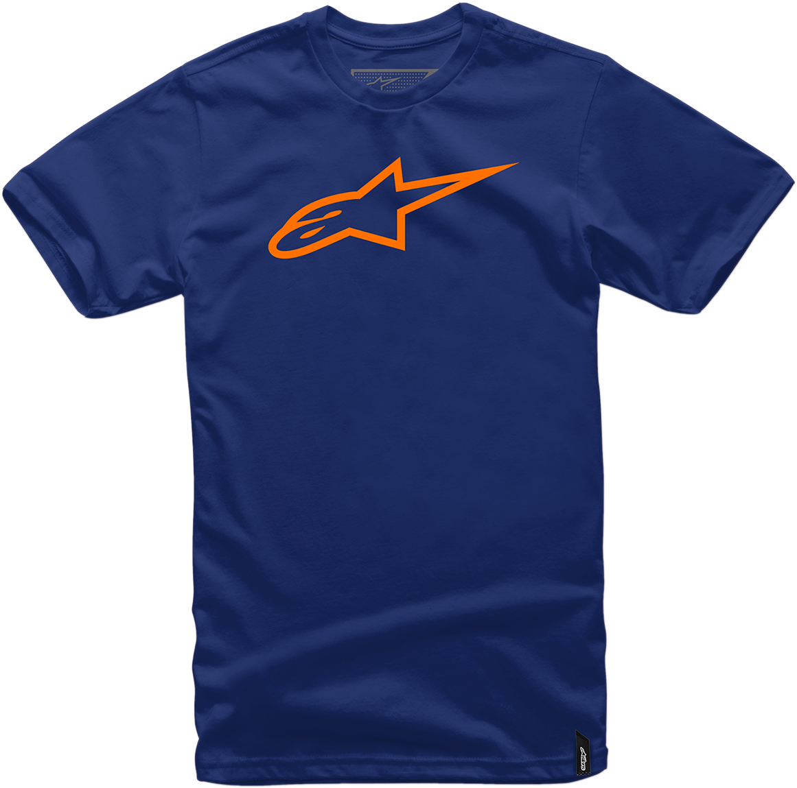 Ageless T-Shirt - Navy/Orange