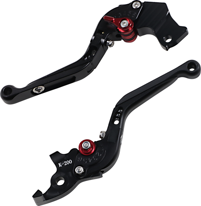 0610-1904 MGP Brake and Clutch Lever Set - Black - KTM RC 390 / 390 Duke 2014-2019