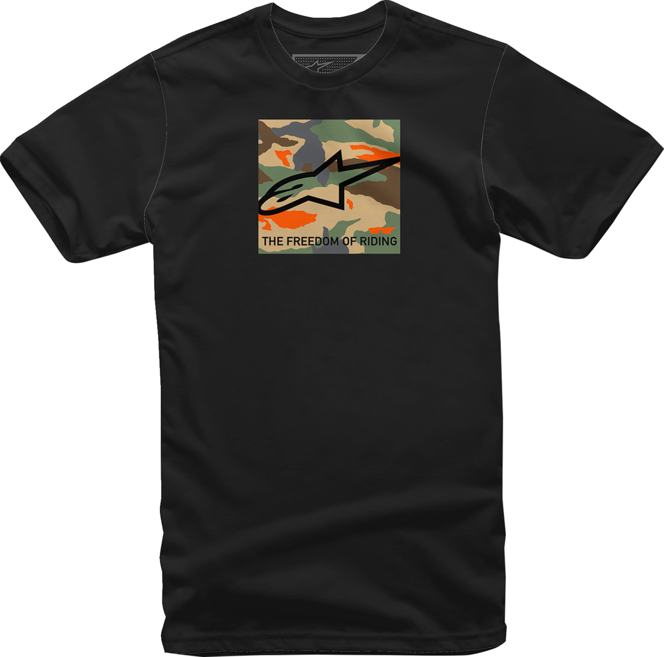 Free Camo T-Shirt - Black