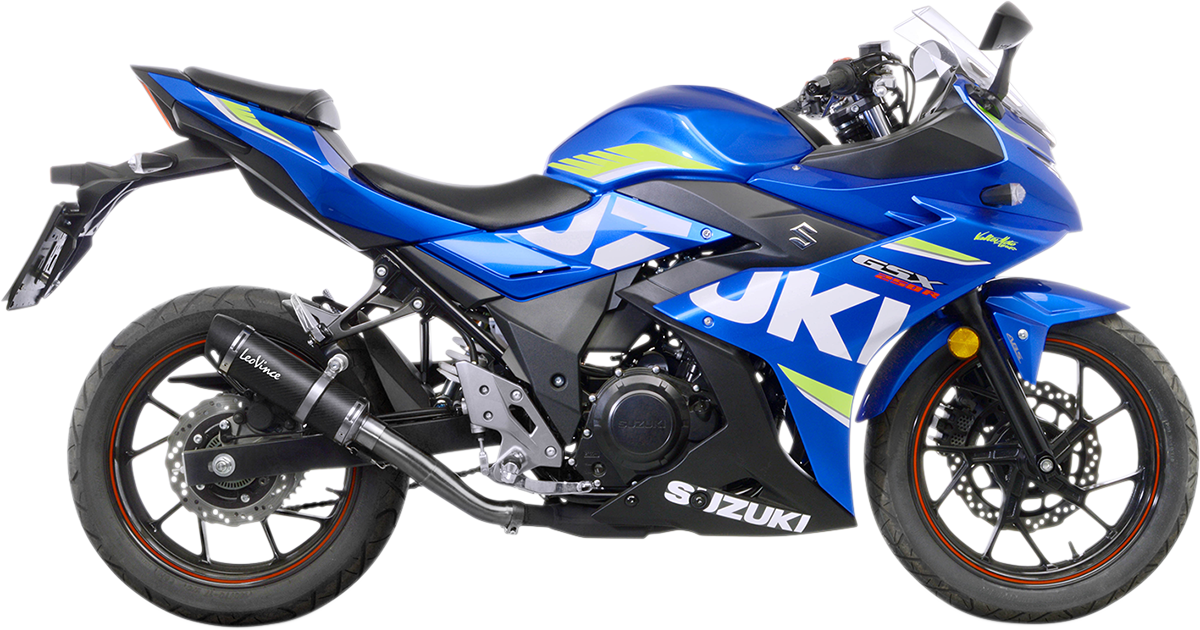 LEOVINCE GP Corsa Evo Slip-On Muffler - GSX250R 3387EU - Suzuki GSX250R 2017-2023
