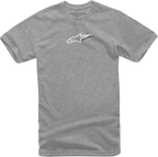Race Mod T-Shirt - Heather Gray/White