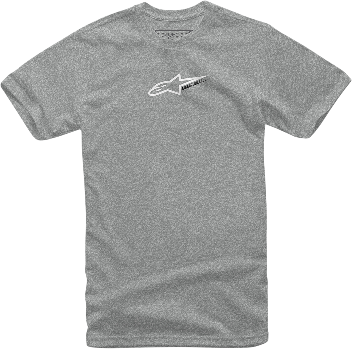 Race Mod T-Shirt - Heather Gray/White