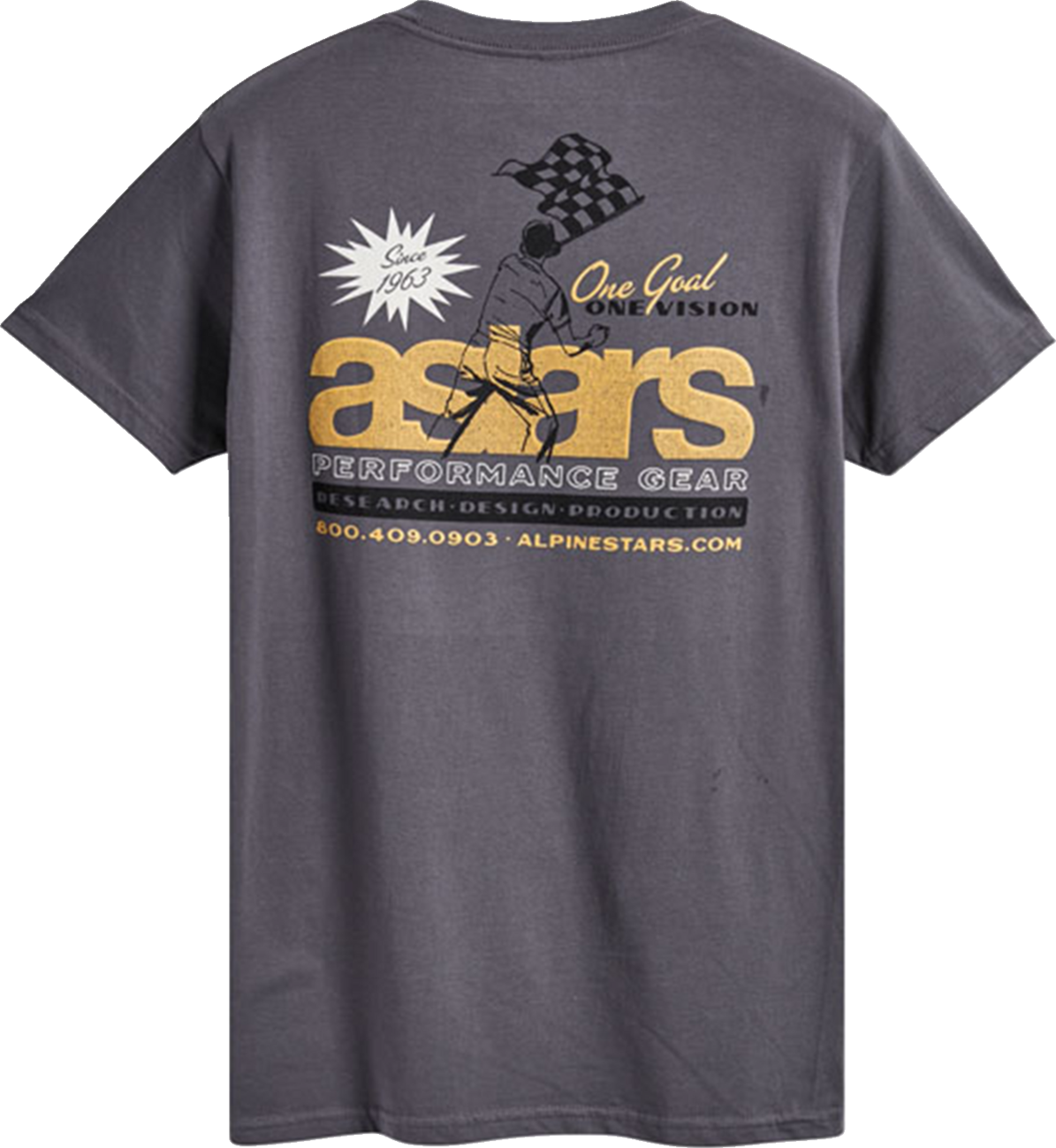 Flagged T-Shirt - Charcoal