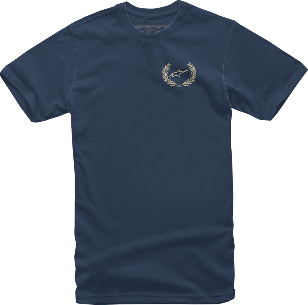 Wreath T-Shirt - Navy