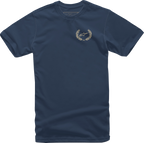Wreath T-Shirt - Navy