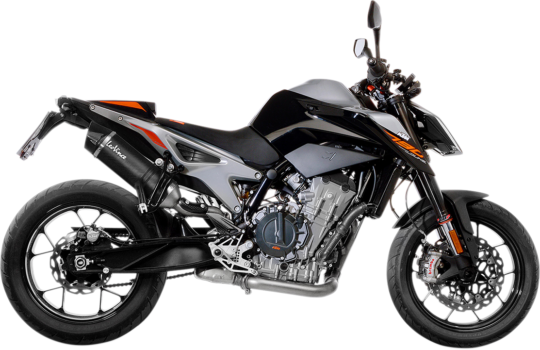 LEOVINCE LV One EVO Muffler - Carbon Fiber - Duke 790 - KTM Duke 790 14254EU