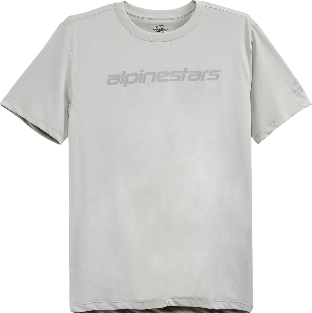 Tech Linear Performance T-Shirt - Silver