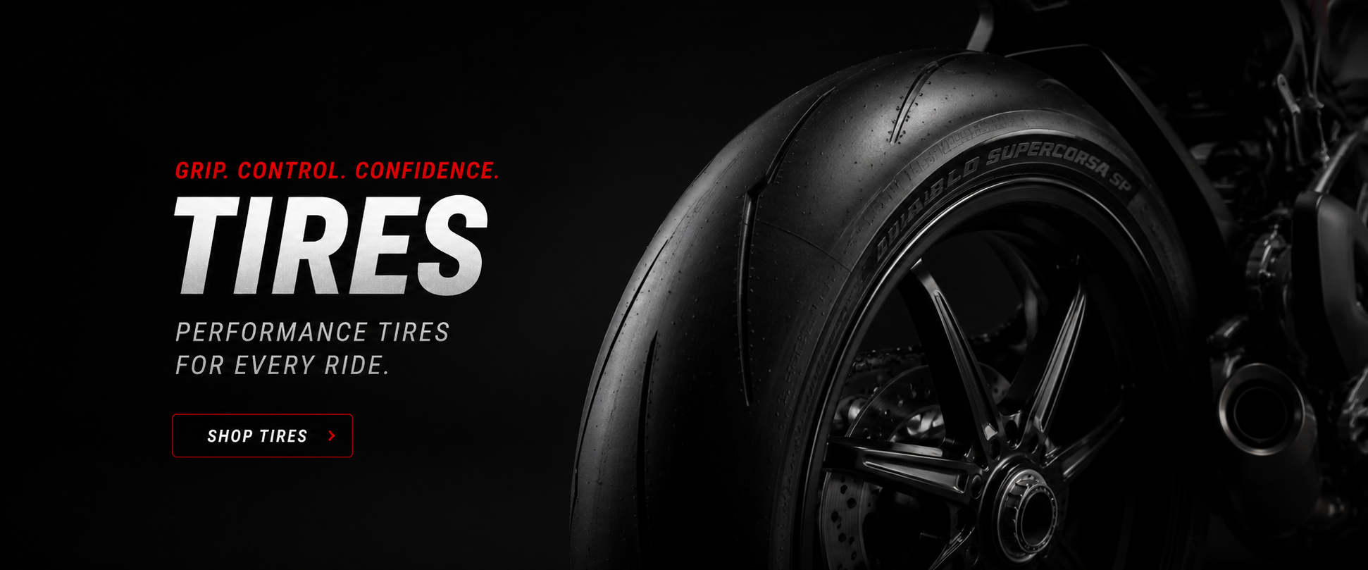 Performance motorcycle tires for every ride