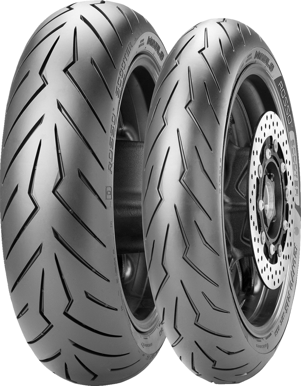 Pirelli Diablo Rosso™ Scooter Tire - Front - 120/70R14 - 55H