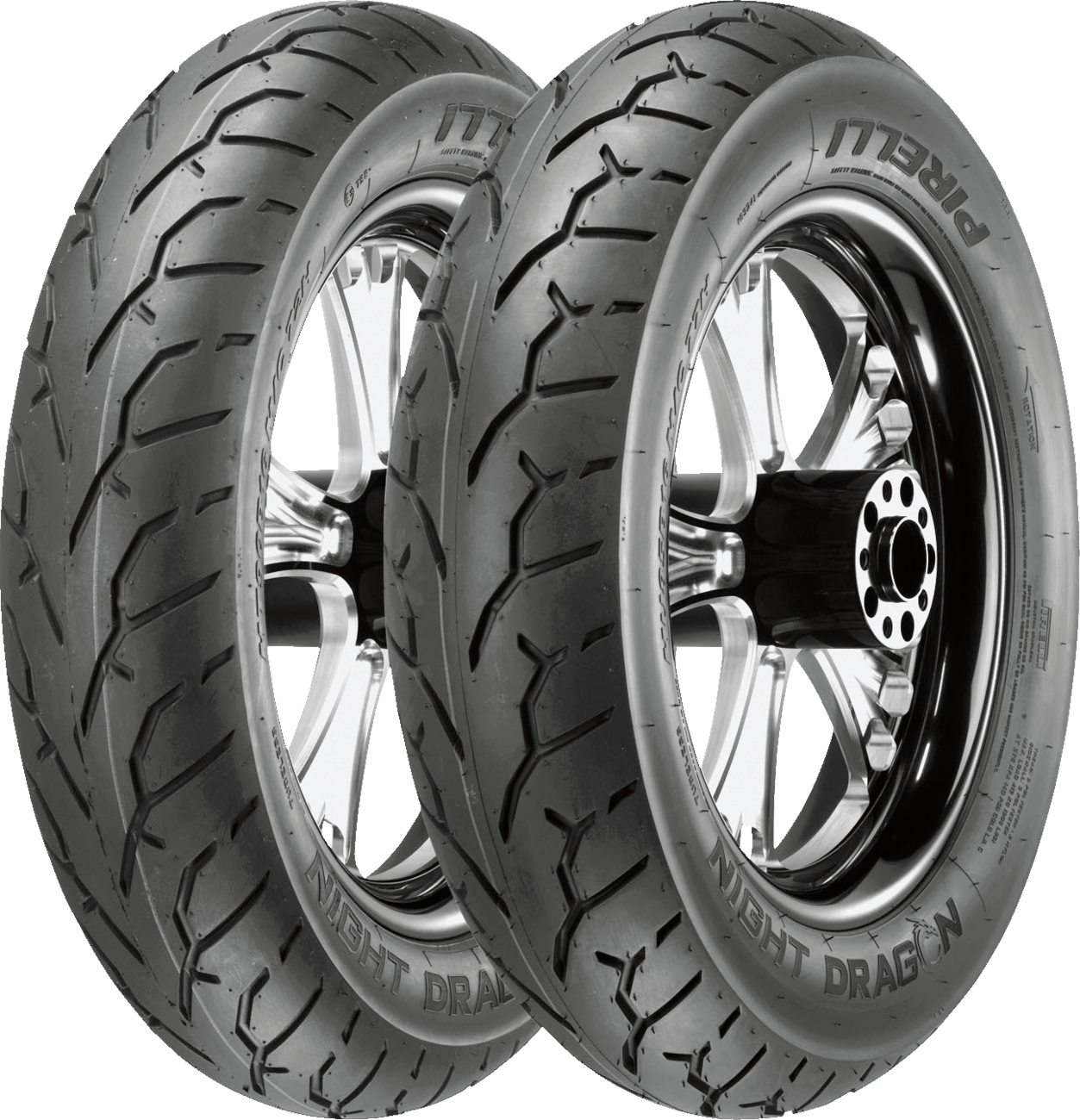 Pirelli Night Dragon™ Tire - Front - 90/90-21 - 54H