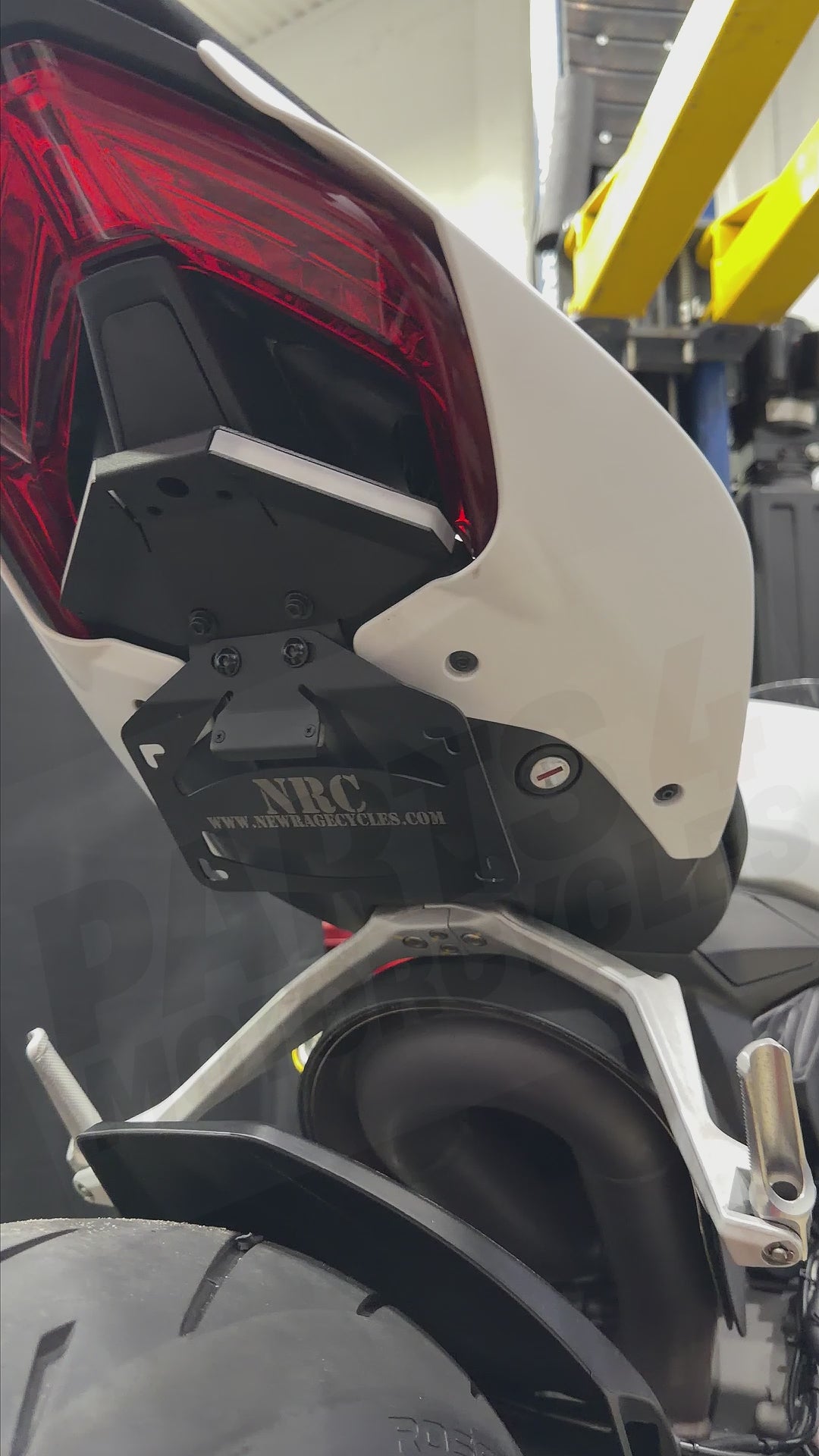 newv2-FE New Rage Cycles 20-24 Ducati Panigale V2 Fender Eliminator Kit