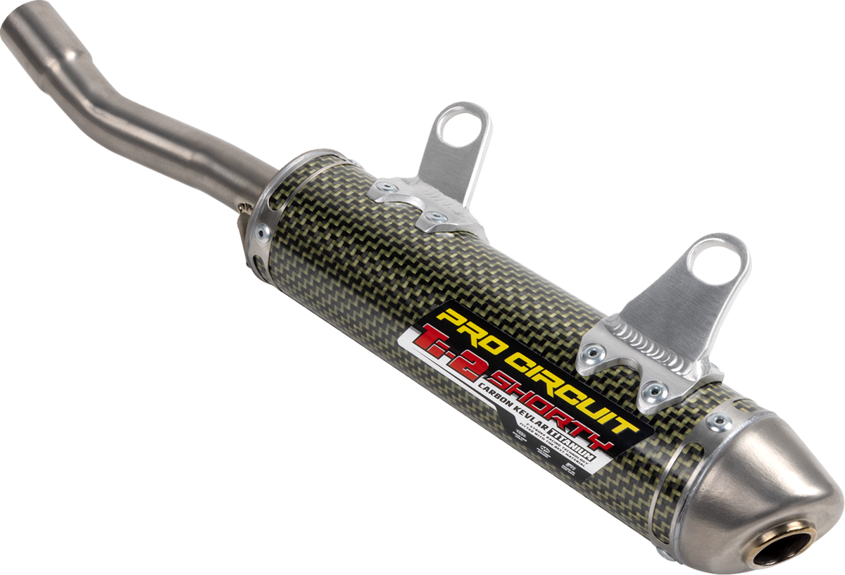 Pro Circuit 1152325K Ti-2 Shorty silencer, distributor part 1821-2080
