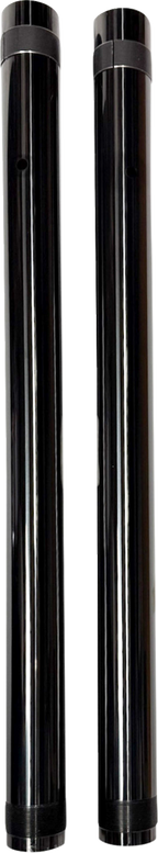 PRO-ONE PERF.MFG. Fork Tubes - 43 mm / Stock Length / Black / Inverted 0404-0724