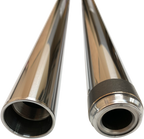 PRO-ONE PERF.MFG. Fork Tubes - 43 mm / Stock Length / Gold TIN / Inverted 0404-0725