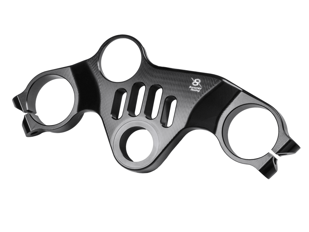 Bonamici Triple Tree Clamp Aprilia RSV4 (Black) (Street) (09-14 / 2019+)