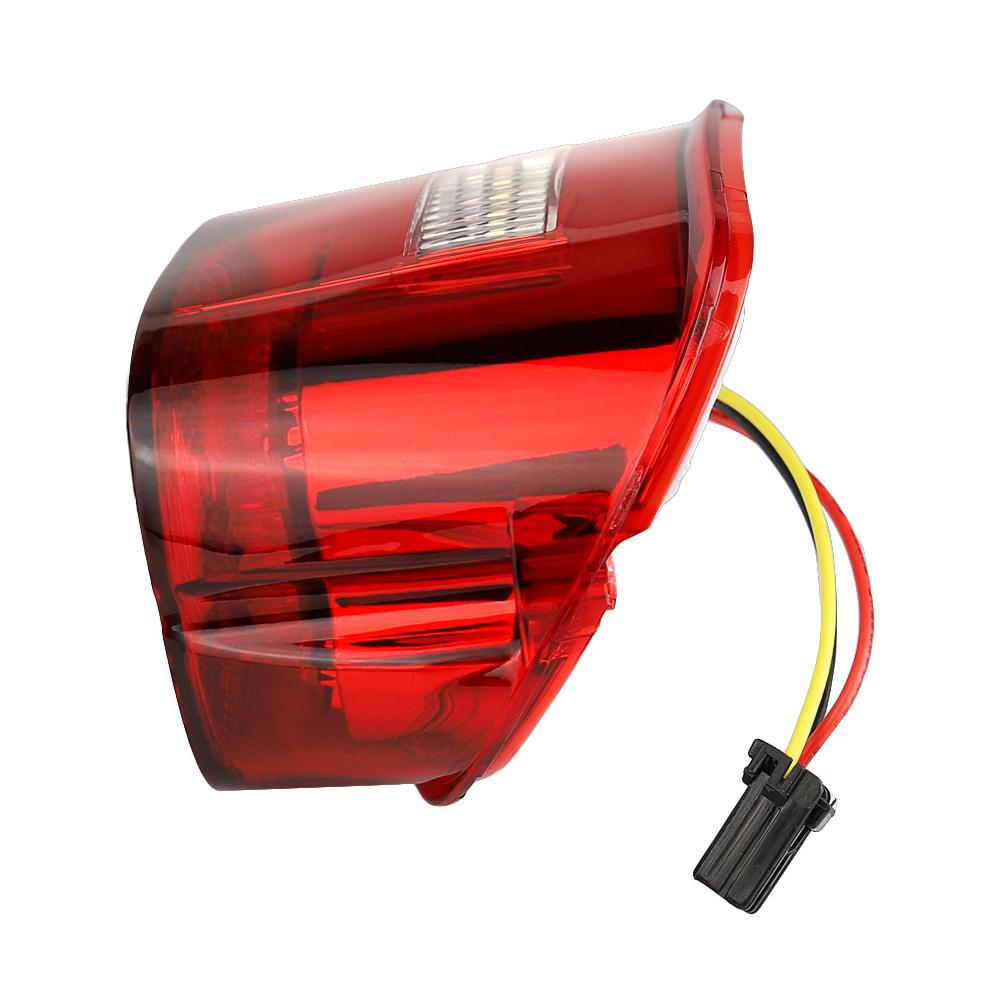 Eagle Lights Flashing Strobe Squareback LED Tail Brake Light Kit for Harley-Davidson® - with Plate Window