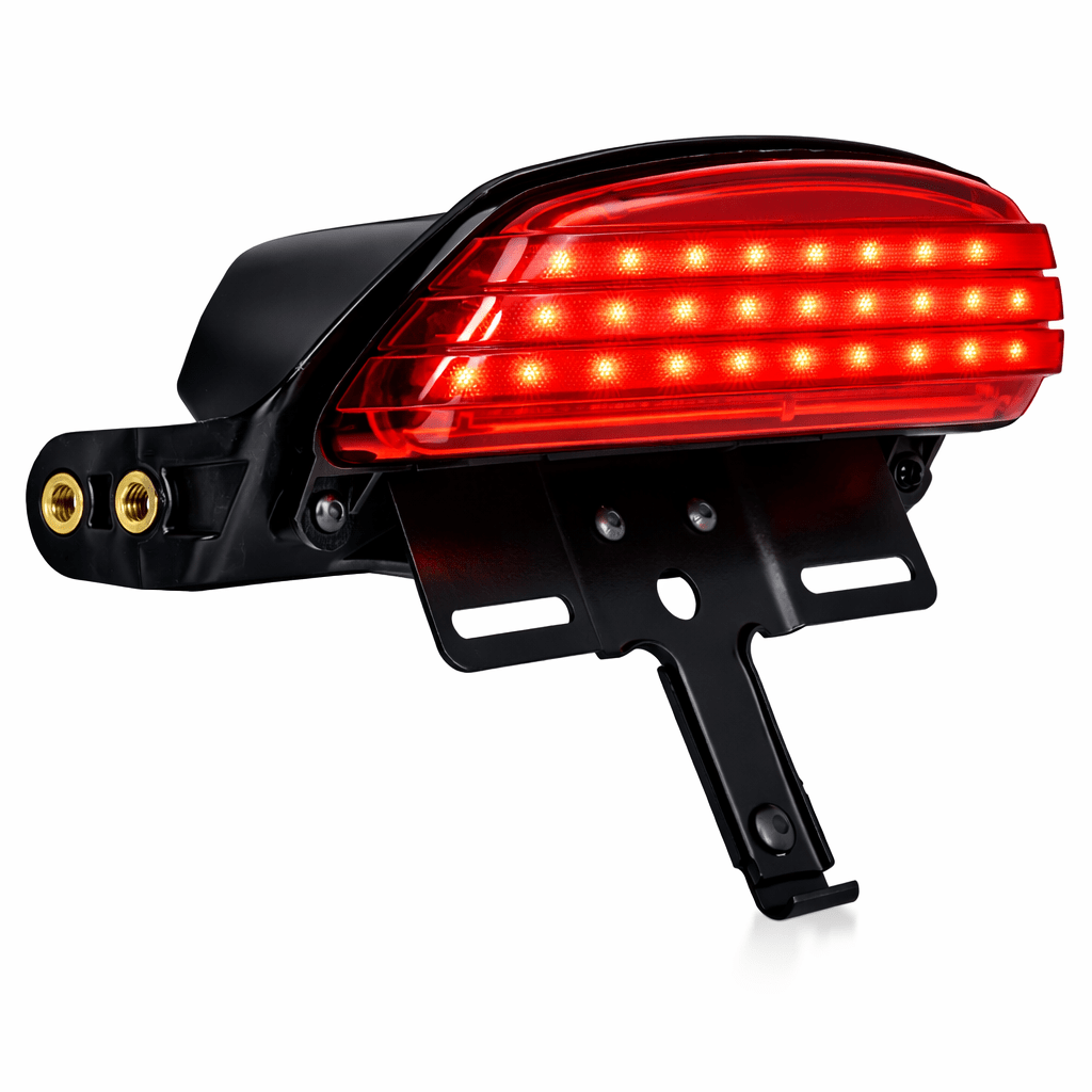 Eagle Lights Bobtail Tri-Bar LED Tail Light For Harley-Davidson® '06 - Current Softail FXST, FXSTB, FXSTC, FXSTS and FLSTSB