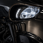 Eagle Lights Vent Insert Midnight Edition LED Running Lights and Turn Signals for Harley-Davidson® Road Glide Motorcycles