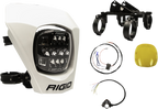 RIGID INDUSTRIES Adapt XE Moto LED Light with Number Plate