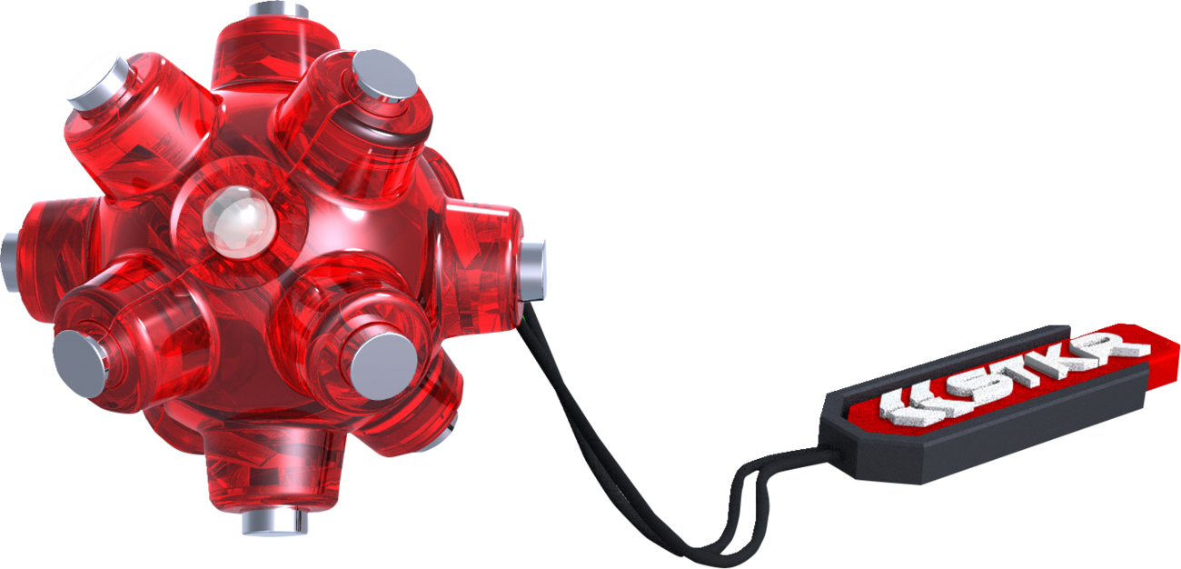 RISK RACING STKR™ Magnetic Light Mine - Flashlight / STKR™ / LED / Compact/Multi Functional 3850-0619