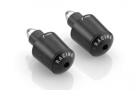Rizoma Conical Bar End Caps For BMW K1300R, R1200R, S1000RR, Kawasaki Z750, Z900RS, and Z1000