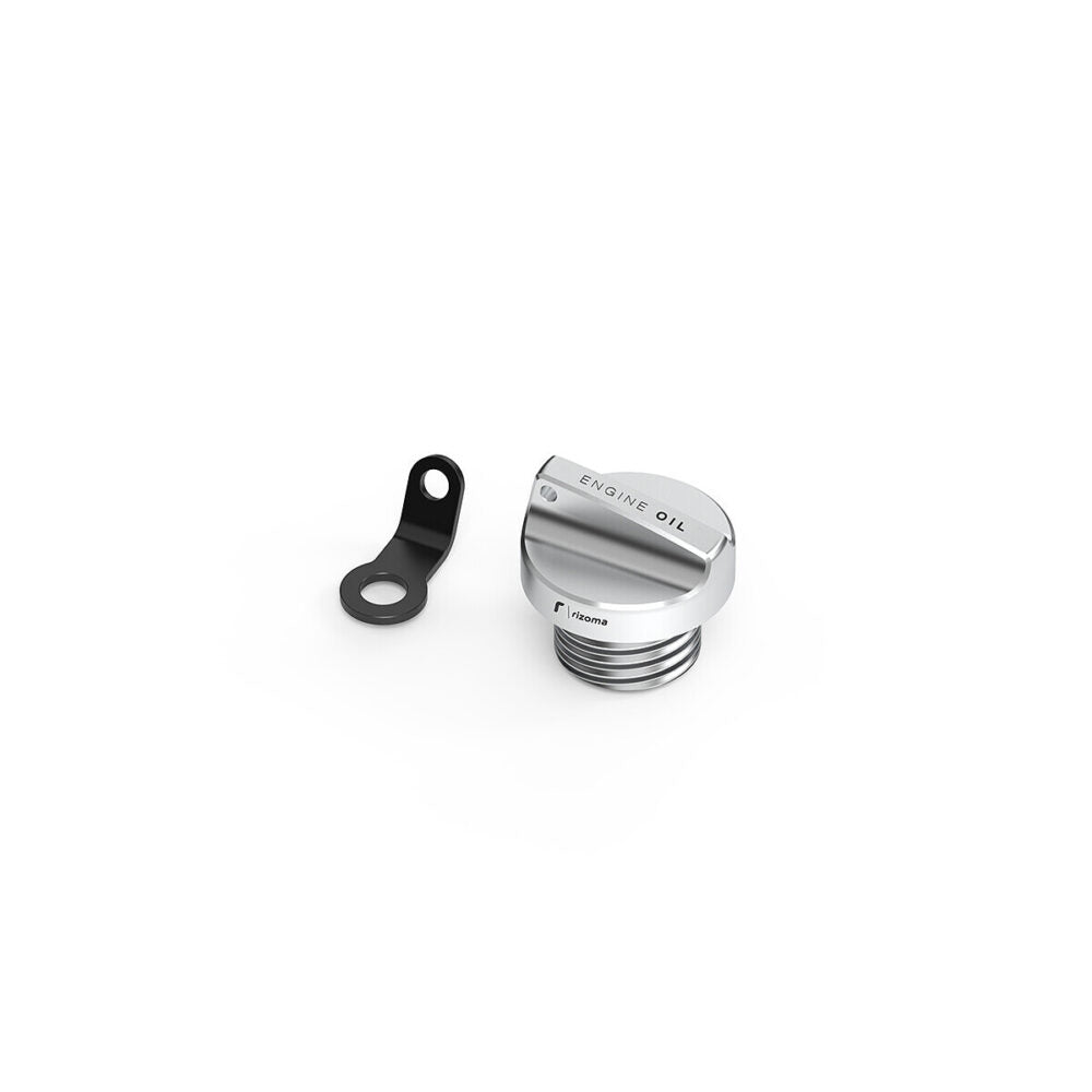 Rizoma Engine Oil Cap for Ducati, Honda, Kawasaki, Triumph, and Yamaha - M20x2.5