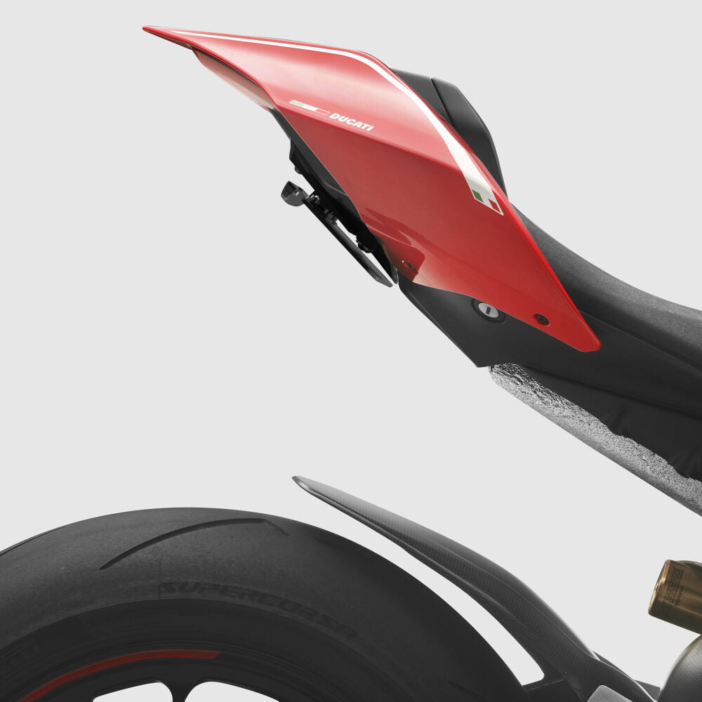 Rizoma FLAT OUT Fender Eliminator w/ Integrated Turn Signals For the Ducati Panigale V4 / V2 and Streetfighter V2 (18-24)