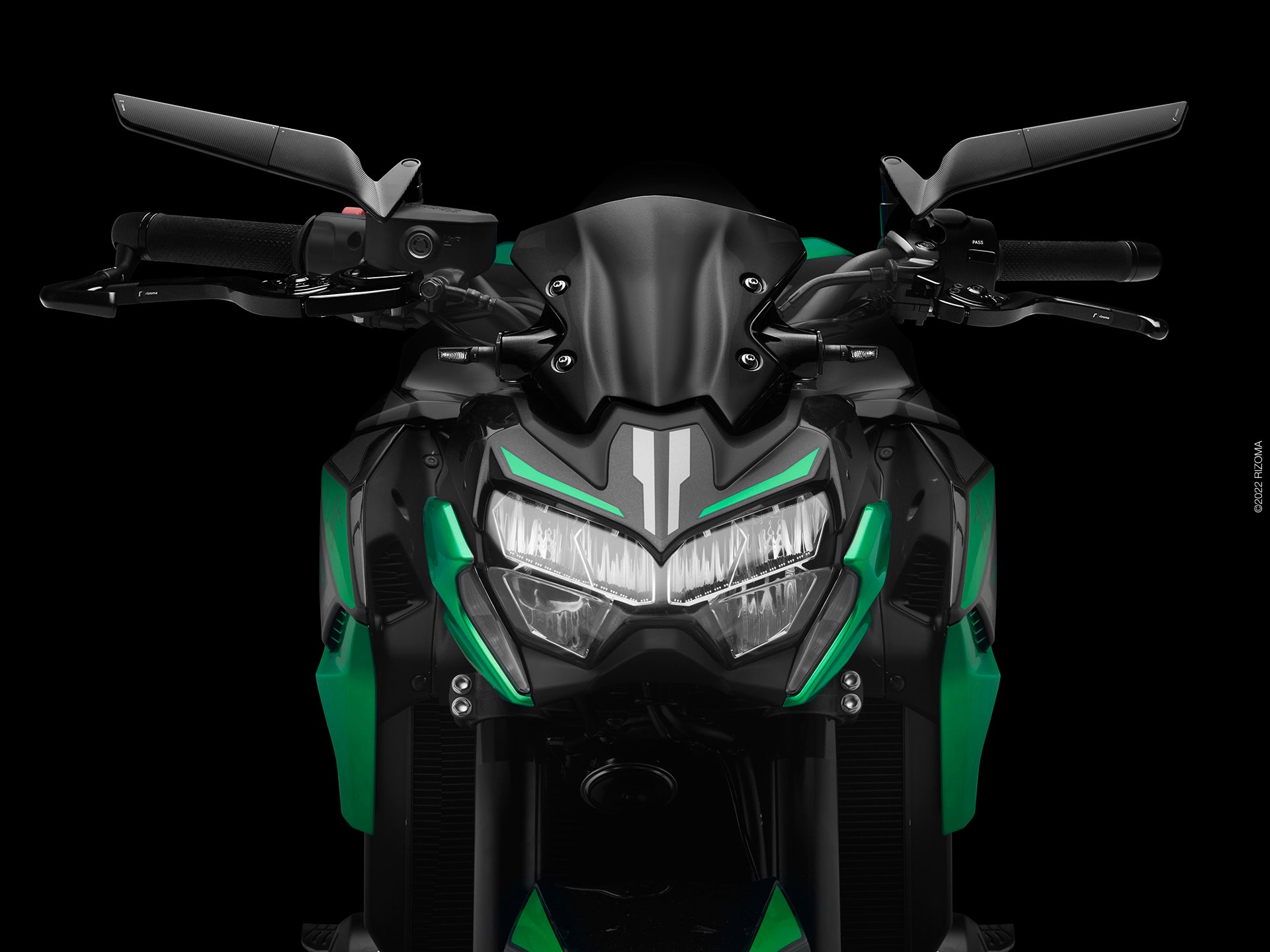 Rizoma Naked Bike Mount kit for Stealth Mirrors BSN909B