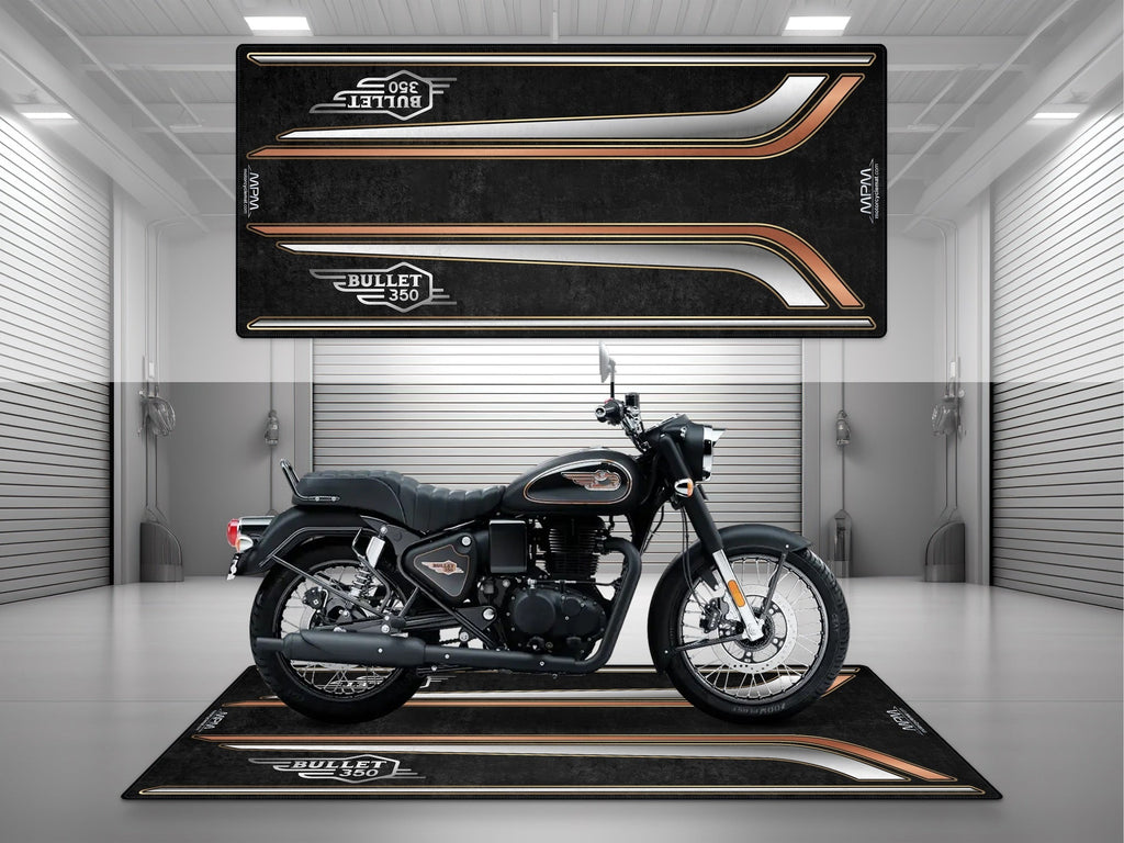 MPM Motorcycle Mat for Royal Enfield Bullet 350 - MM4302