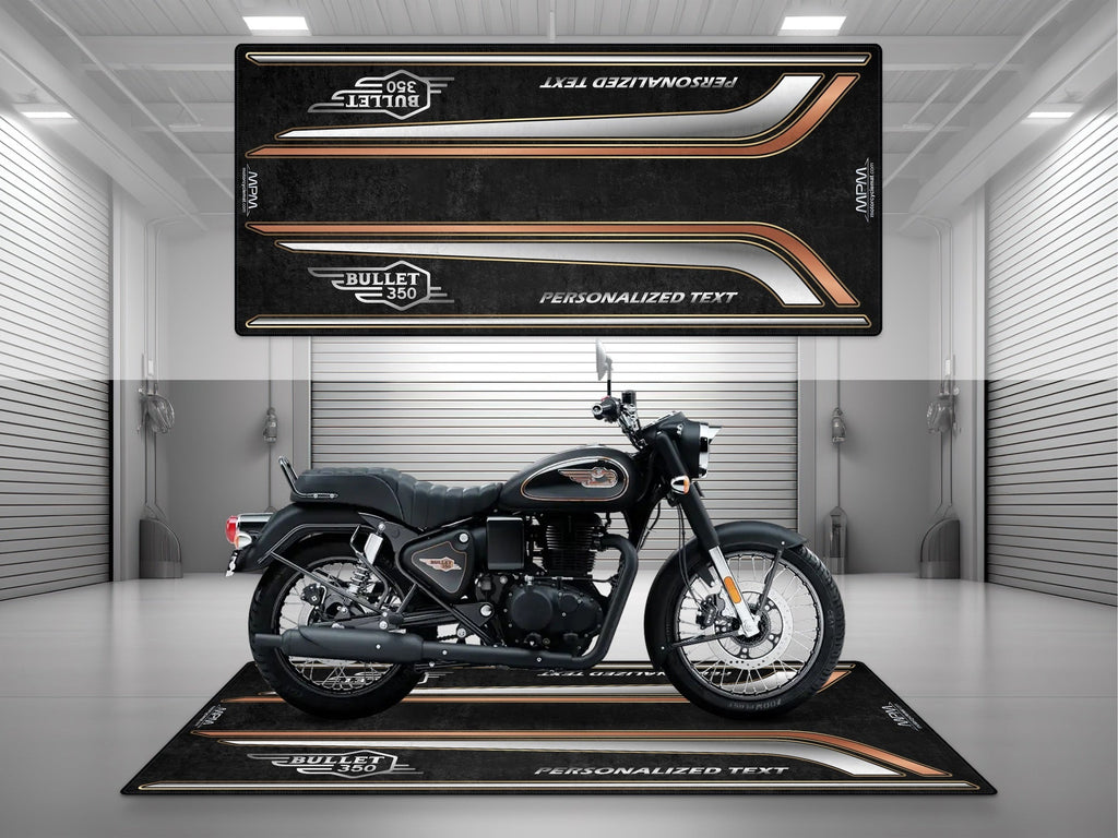 MPM Motorcycle Mat for Royal Enfield Bullet 350 - MM4302