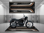 MPM Motorcycle Mat for Royal Enfield Bullet 350 - MM4302