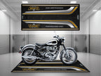 MPM Motorcycle Mat for Royal Enfield Classic 650 Twin - MM4307