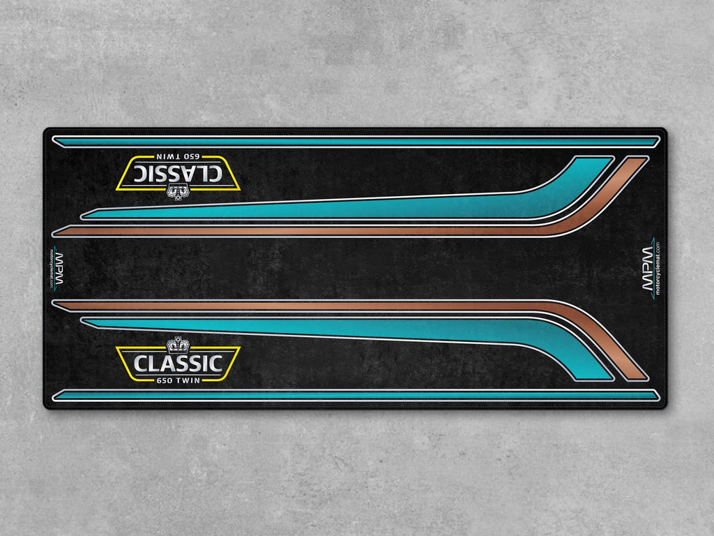 MPM Motorcycle Mat for Royal Enfield Classic 650 Twin - MM4307