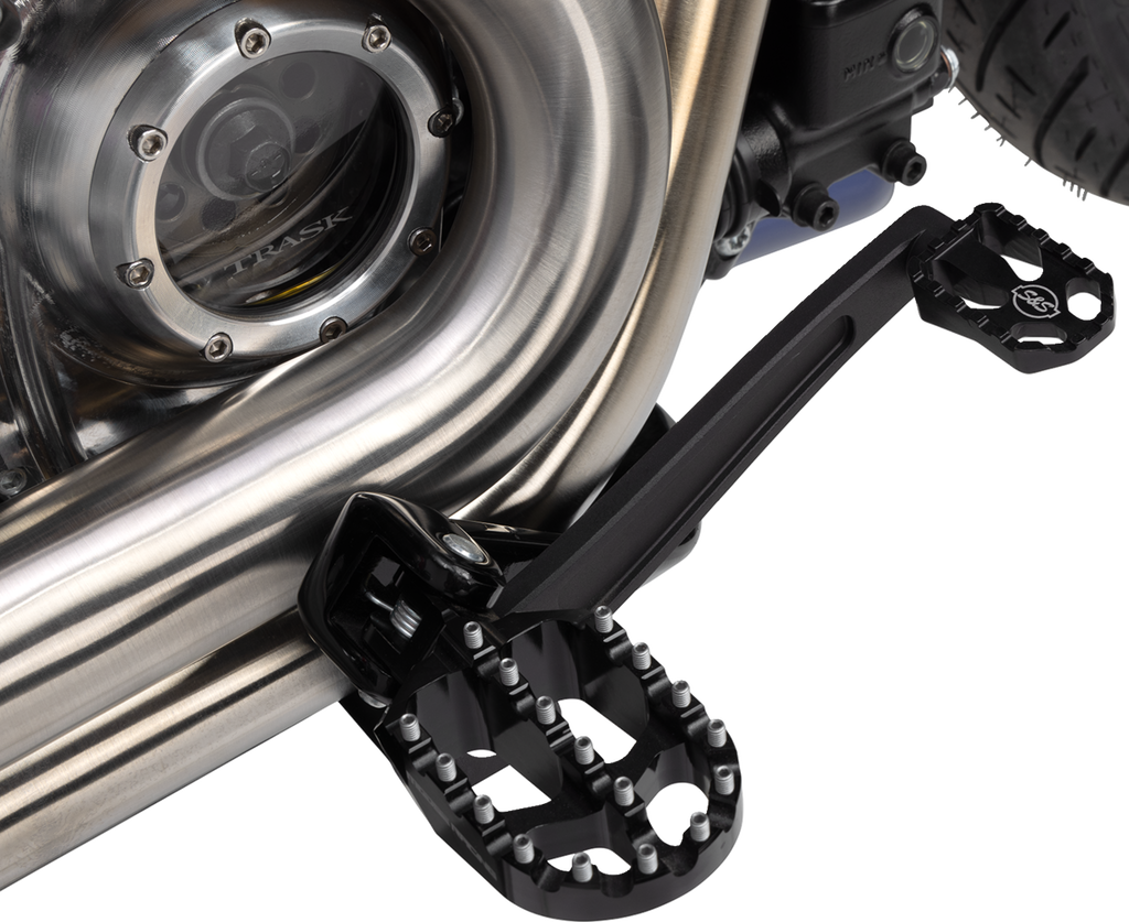 S&S CYCLE Brake Pedal - Mid-Mount / Black 1610-0709