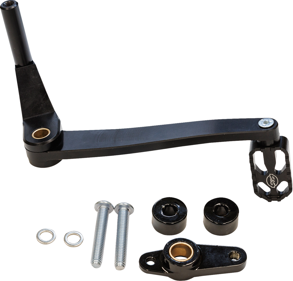 S&S CYCLE Brake Pedal - Mid-Mount / Black 1610-0709