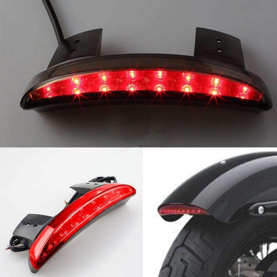 Eagle Lights 5-3/4" (5.75") Round Harley LED Headlight and Red LED Taillight Conversion / Upgrade Kit for Harley Sportster / Dyna
