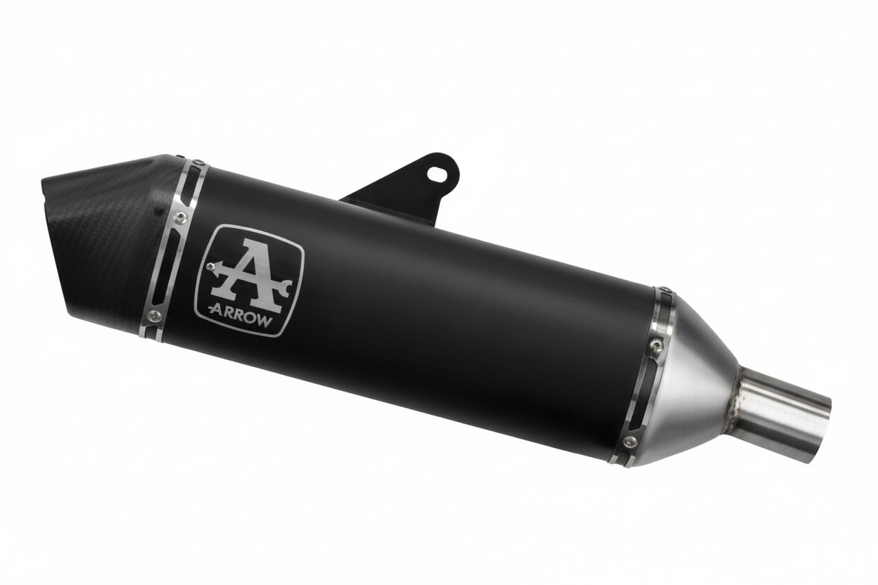 IN STOCK OPEN BOX 72505VAN Arrow Veloce Homologated Slip-on Exhaust for sidebags for Tiger 850 20-24 /900 20-23