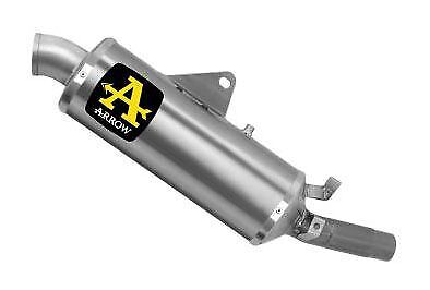 IN STOCK OPEN BOX Arrow Indy Race Slip-on Exhaust, Aluminum for Ducati DesertX 950 2022-2024 72638AO