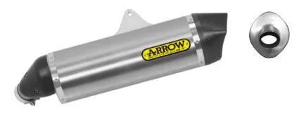 Arrow Suzuki Dl 1000 V-Strom V-Strom 1000 / 1050 2014-2019 Homologated Aluminium Maxi Race-Tech Silencer With Carbon End Cap For Original Collectors 71816ak