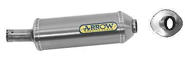 71698ao Arrow Kawasaki ER-6N / F 2005-2011 & Versys 650 2007-2014 Maxi Race-Tech Exhaust, Aluminum for Kawasaki ER-6N / F & Versys 650 71698AO