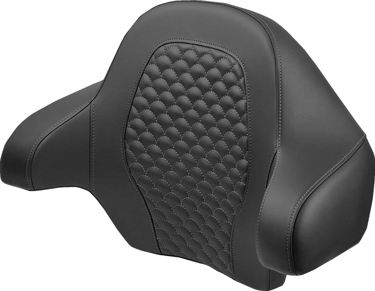 SADDLEMEN Dragon Scale Tour Pak Backrest Pad