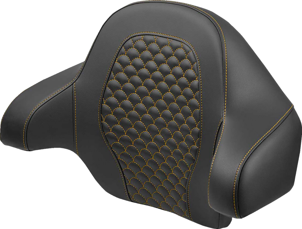 SADDLEMEN Dragon Scale Tour Pak Backrest Pad