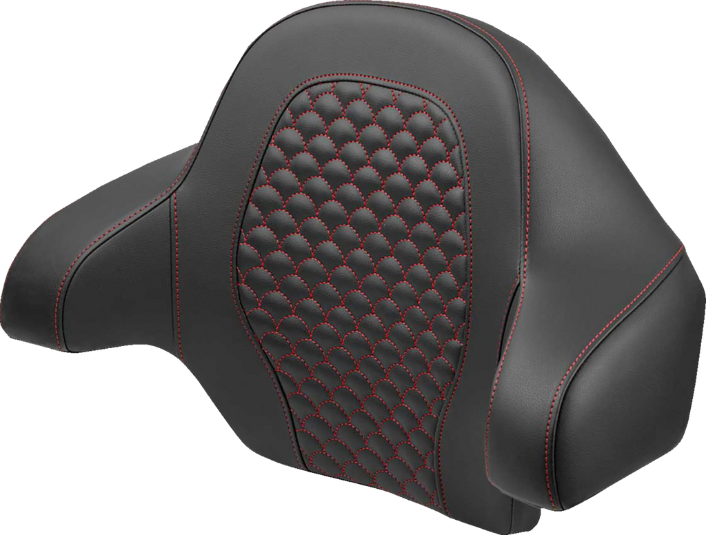 SADDLEMEN Dragon Scale Tour Pak Backrest Pad