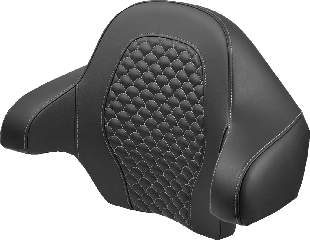 SADDLEMEN Dragon Scale Tour Pak Backrest Pad
