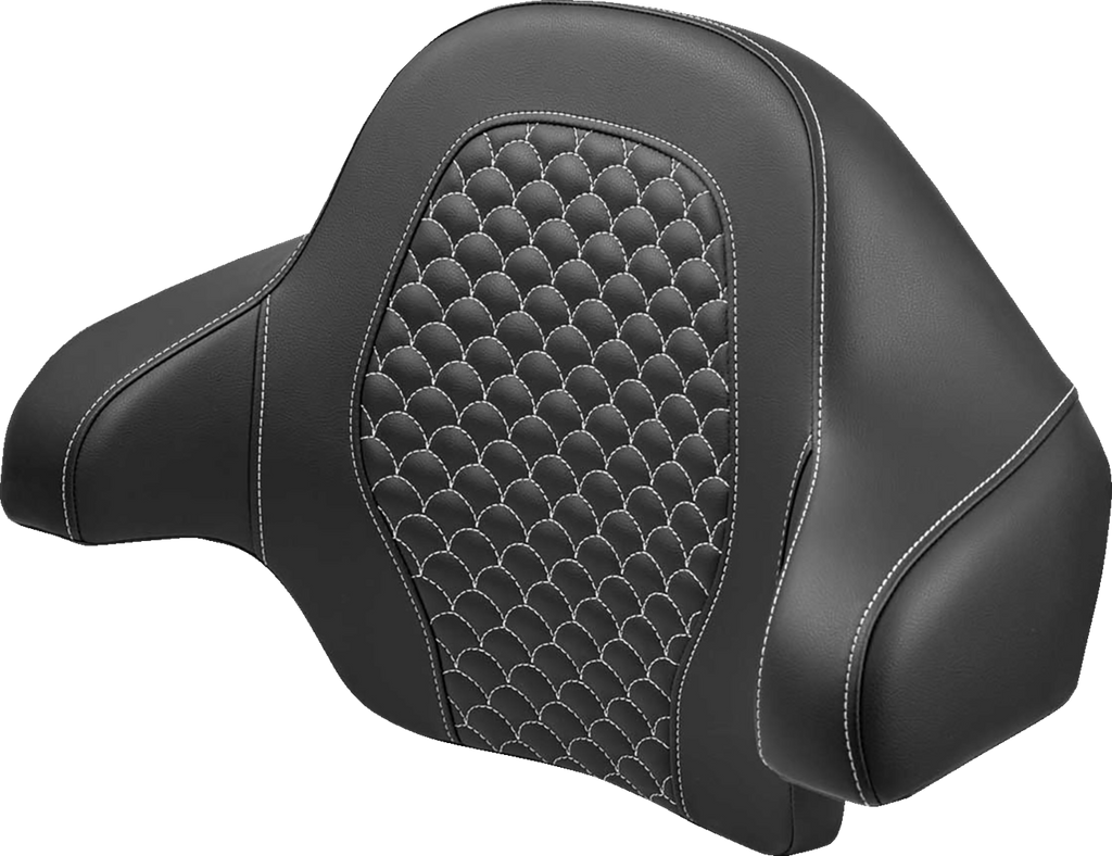 SADDLEMEN Dragon Scale Tour Pak Backrest Pad