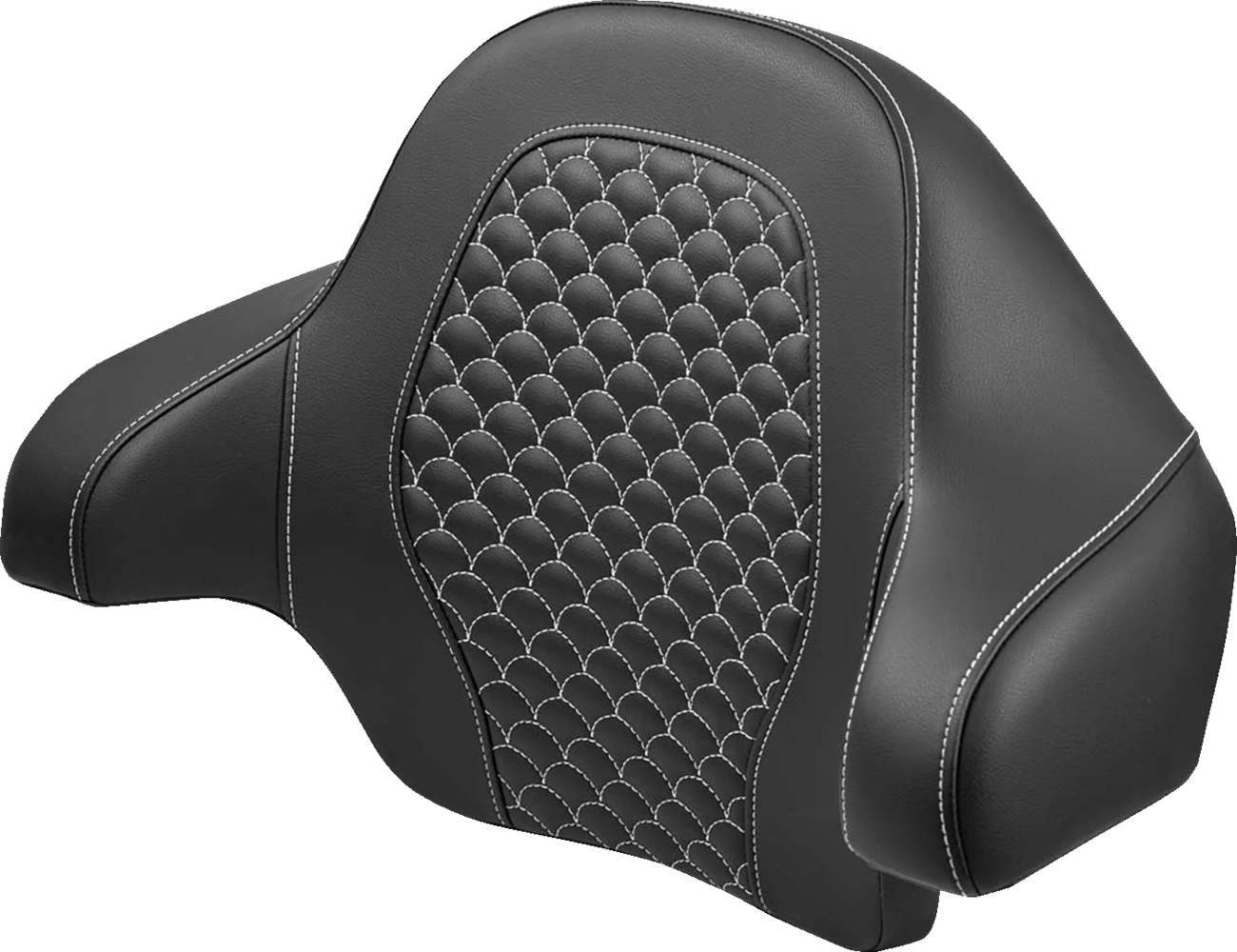 SADDLEMEN Dragon Scale Tour Pak Backrest Pad
