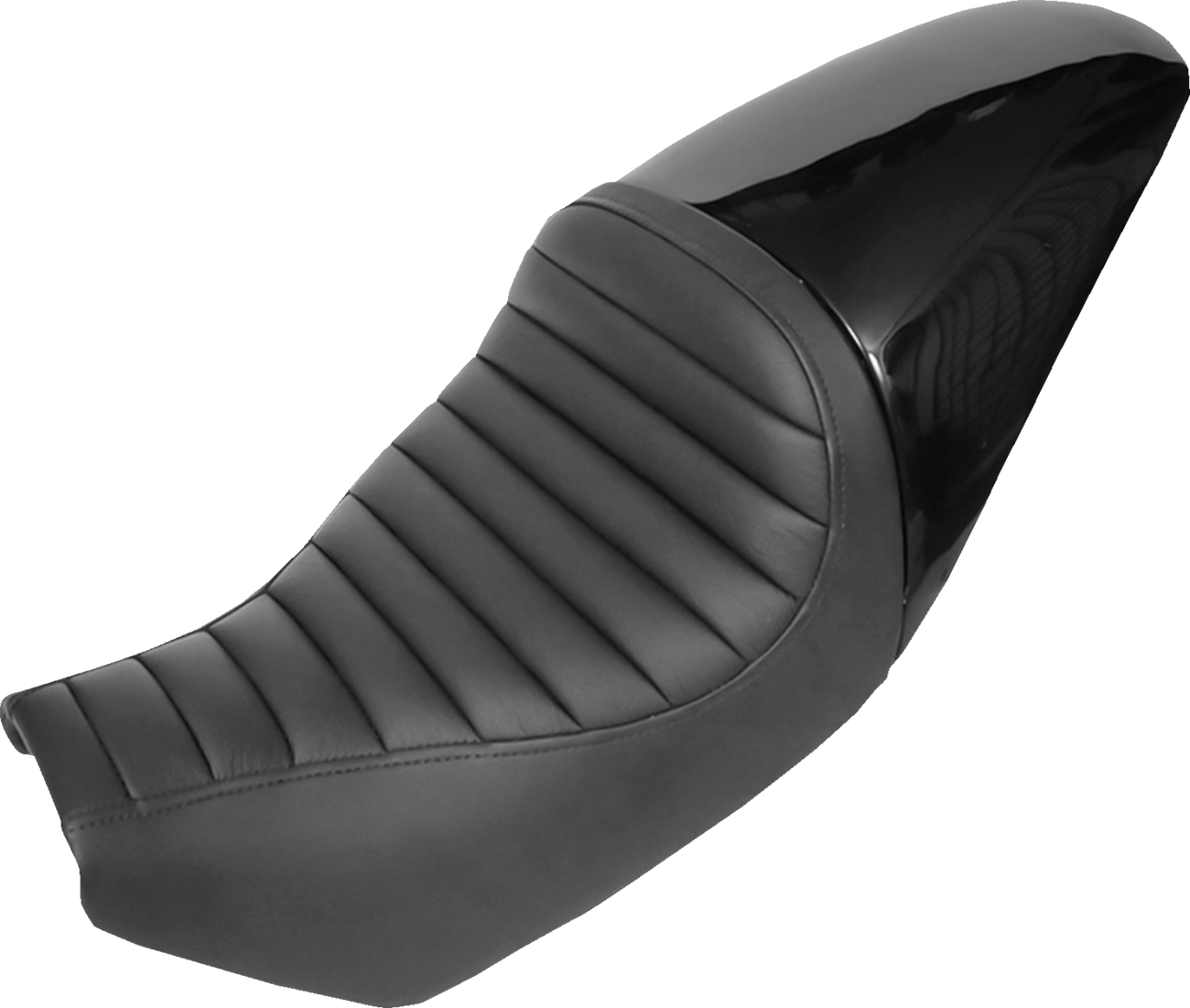 SADDLEMEN Full Fender Solo Leather Seat - Full Fender Solo Seat 0810-1692