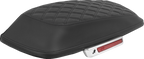 SADDLEMEN Lattice Stitched Saddlebag Lid Covers - Saddlebag Lid Covers / Lattice / Black Stitch / FLH/FLT '14-'25 3501-2301