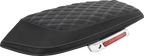 SADDLEMEN Lattice Stitched Saddlebag Lid Covers - Saddlebag Lid Covers / Lattice / Silver Stitch / FLH/FLT '23-'25 3501-2317